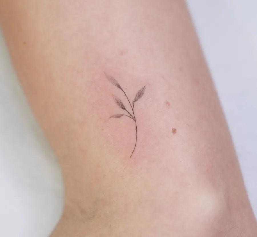Primeira tatuagem — aluna